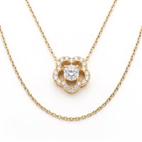 Halskette Oro Gioia Dame in Gold Diamante OPF14154.010